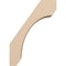 Ekena Millwork 5-inch W x 10-inch D x 14-inch H Legacy Rough Cedar Woodgrain TimberThane Knee Brace, Primed BRCUR05X10X14LECRCPR - alternate 4